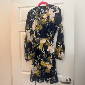Lulu’s Floral Wrap Dress